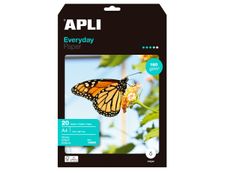Apli Paper EVERYDAY - Papier photo brillant - A4 - 180 g/m² - 20 feuilles