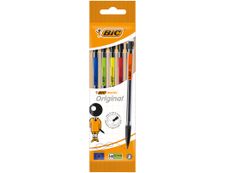 BIC Matic Classic - Pack de 5 porte mines - HB - 0,7 mm - avec gomme