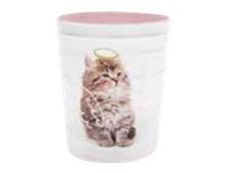 Quo Vadis - Corbeille à papier - 7L - métal - disponible en différents modèles chien / chat