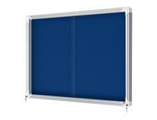 Nobo - Vitrine intérieure 8 A4 (924 x 668 mm) - cadre bleu