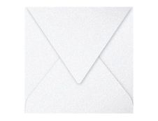Pollen - 20 Enveloppes - 165 x 165 mm - 120 g/m² - blanc irisé