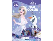 Disney La Reine des Neiges 2 - Star Color : Elsa et Olaf (fond mauve)