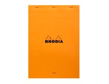 Rhodia - Bloc notes N°18 - A4 - 160 pages - ligné avec marge - 80g