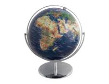 Carpentras Sign - Globe non lumineux - 25 cm - bleu
