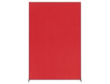 Nobo Impression Pro - Cloison de séparation - 120 x 180 cm - rouge