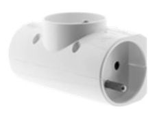 zenitech - Multiprise tripplite - blanc