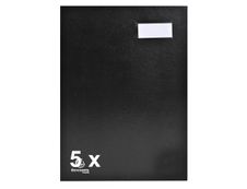 Exacompta - 5 Parapheurs direction 16 compartiments - noir