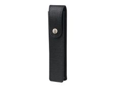 Oberthur Miss - Étui simple pour stylo - noir grainé