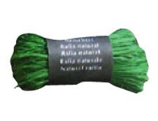 Maildor - Pelote de raphia naturel - ruban d'emballage 50 g - vert empire