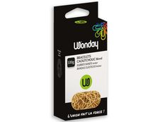 Wonday - Bracelets caoutchouc - élastiques - 1 cm x 15 cm - 100 g