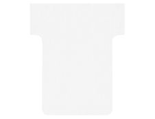 Nobo - 100 Fiches en T - Taille 1,5 - blanc