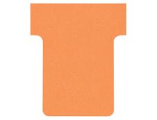 Nobo - 100 Fiches en T - Taille 1,5 - orange