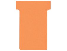 Nobo - 100 Fiches en T - Taille 2 - orange