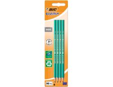 BIC ECOlutions EVOLUTION 650 - Pack de 4 Crayons à papier - HB