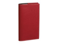 Quo Vadis Club 17 - Répertoire carnet d'adresses 8,8 x 17 cm - ligné - rouge