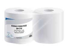 Lucart Professional Techline - Rouleau d'essuie-mains double épaisseur - 1000 feuilles