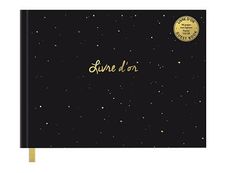 Kiub Les Petits Mots - Livre d'or - noir