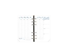 Recharge pour organiseur Timer 17 Planning - 1 semaine sur 2 pages - 10 x 17 cm - Quo Vadis