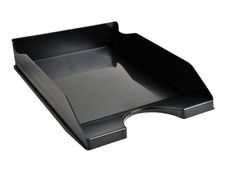 Exacompta Ecotray - Corbeille à courrier noir - A4+