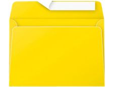 Pollen - 20 Enveloppes - 114 x 162 mm - 120 g/m² - jaune