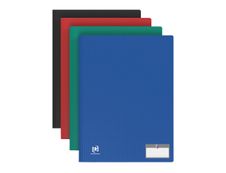 Porte-vue A4 coloris assortis x40 CARREFOUR : le protège document 80 vues à  Prix Carrefour