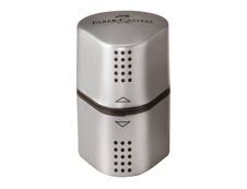 Faber-Castell Grip - Taille-crayon - 3 trous - Avec réservoir - Argent