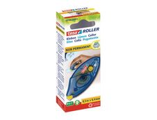 Tesa - Roller de colle - 8.4 mm x 8.5 m - jaune - repositionnable