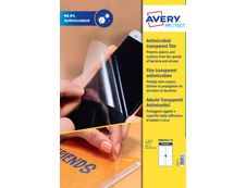 Avery - 40 Films Antimicrobiens - 139 x 99,1mm - adhésif amovible