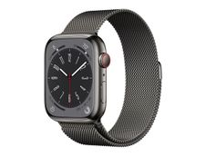 Apple Watch Series 8 (GPS + Cellular) - montre connectée - 41mm - 32 Go - graphite