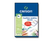 Canson - 50 feuilles à dessin - A4 - 90G - blanc