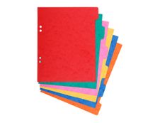 Exacompta Nature Future - Intercalaire 6 positions - 17 x 22 cm - carte blanche