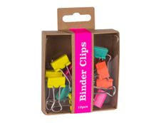 Apli Fluor Collection - 12 Pinces clip - couleurs assorties