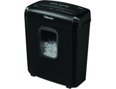 Fellowes Powershred 6M - destructeur de documents coupe croisée mini-cut - 6 feuilles - Corbeille 13 litres