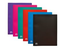Initial - Porte vues - 80 vues - A4 - disponible dans différentes couleurs