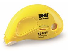UHU Dry & Clean - Roller de colle repositionnable - 6,5 mm x 8,5 m