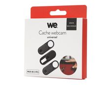 WE - pack de 3 caches caméra web - compatible PC, smartphones et tablettes