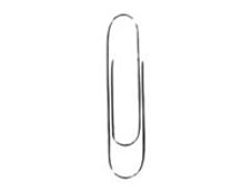 Sign - 100 Trombones attache-lettres géants - 50 mm - acier nickelé