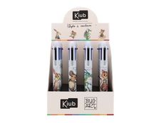 Kiub Kook - Stylo à bille 6 couleurs