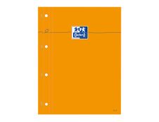 Oxford - Bloc notes - A4 + - 160 pages - petits carreaux - perforé