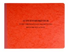 Exacompta - Registre des recettes/achats pour auto-entrepreneurs - 24 x 32 cm