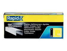 Rapid - Boîte de 5000 Agrafes N°13 (13/6mm) - acier galvanisé - pour cloueur