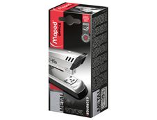 Maped - Agrafeuse Advanced Half Strip A3545 argent - capacité de 25 feuilles - agrafes 24/6 ou 26/6