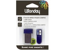 Wonday - Étui de 12 mines de compas + taille mine