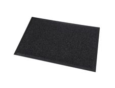 Tapis d'extérieur grattant - 90 x 60 cm - noir