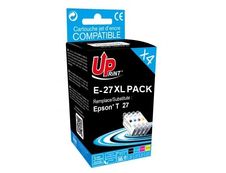 Cartouche compatible Epson T27XL - pack de 4 - noir, jaune, cyan, magenta - UPrint E-27XL 