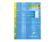 Clairefontaine - 200 feuilles simples A4 - grands carreaux (Seyes) - perforées