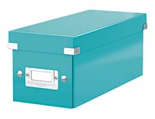 Leitz Click & Store - Boîte de rangement pour CD - bleu iceberg
