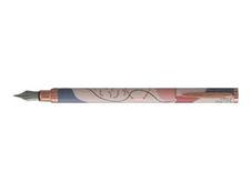Ink Metal Abstract Faces - Stylo plume - différents modèles disponibles