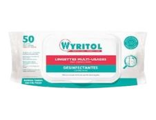 Wyritol - 50 Lingettes nettoyantes multi-usages - essence de Niaouli
