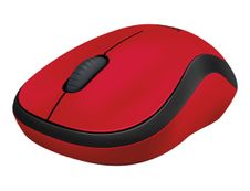 Logitech M220 - souris sans fil silencieuse - rouge